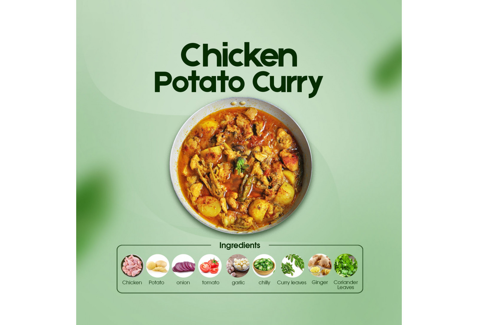 Instant Chicken Potato Curry Kit
